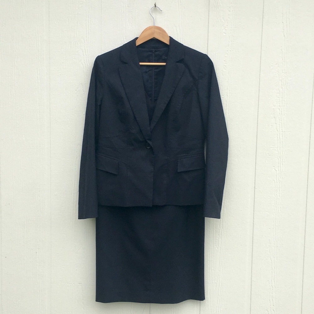 Louben Suiting Sheath Dress & Jacket